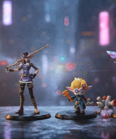 bo-mo-hinh-lien-minh-5-nhan-vat-trang-tri-goc-gaming