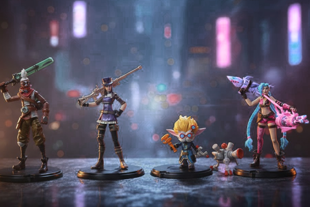 bo-mo-hinh-lien-minh-5-nhan-vat-trang-tri-goc-gaming