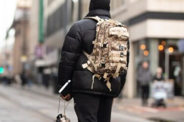 military fashion và balo quân đội