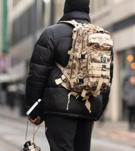 military fashion và balo quân đội